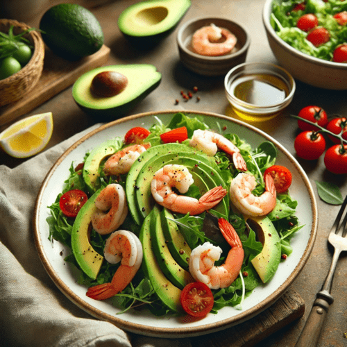 Avocado and Shrimp Salad