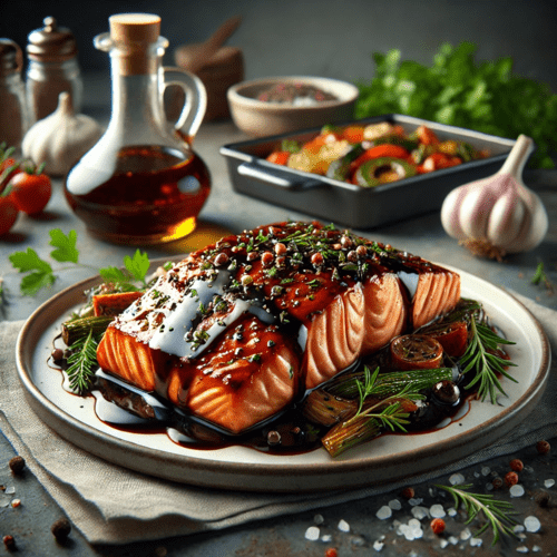 Balsamic Glazed Salmon