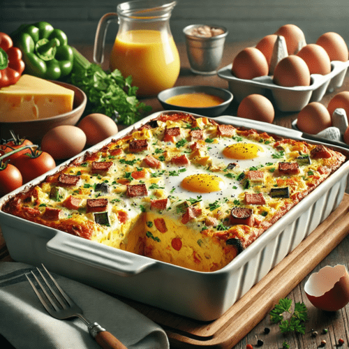 New Year's Day Brunch Casserole