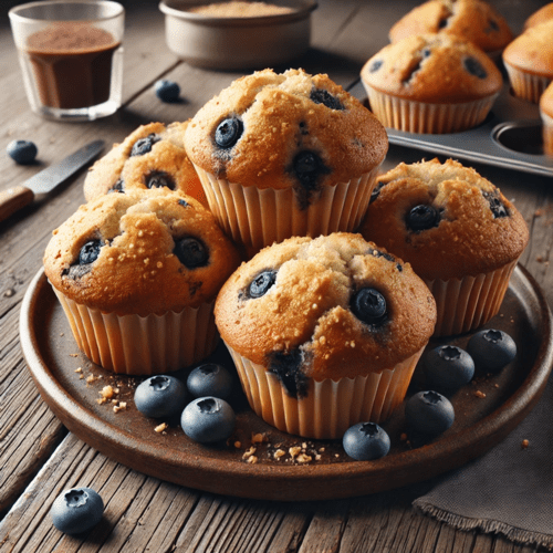 Diabetic Blueberry Muffins