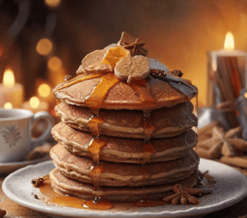 Gingerbread Pancakes