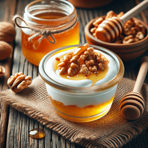 Greek Yogurt with Honey and Nuts