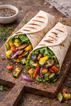 Grilled Vegetable Wrap