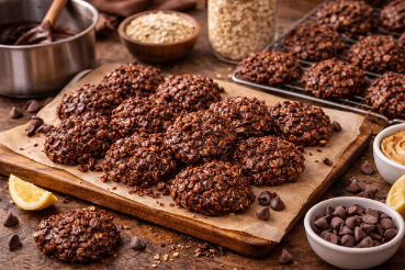 No Bake Chocolate Cookies