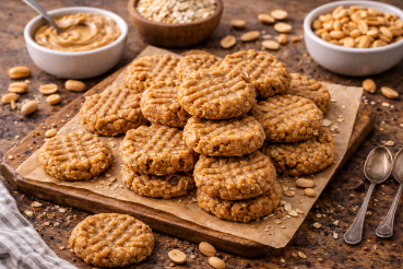 No-Bake Peanut Butter Cookies