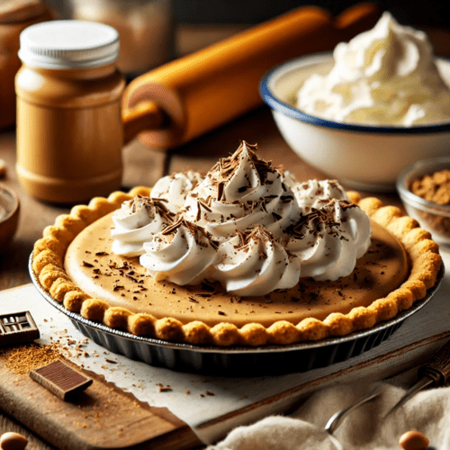 No Bake Peanut Butter Pie