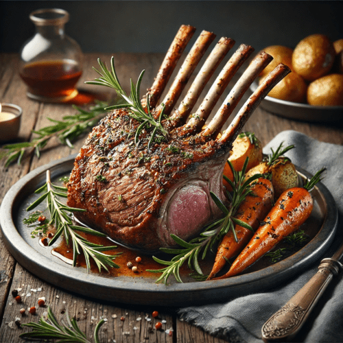 Rack of Lamb with Herb Crust