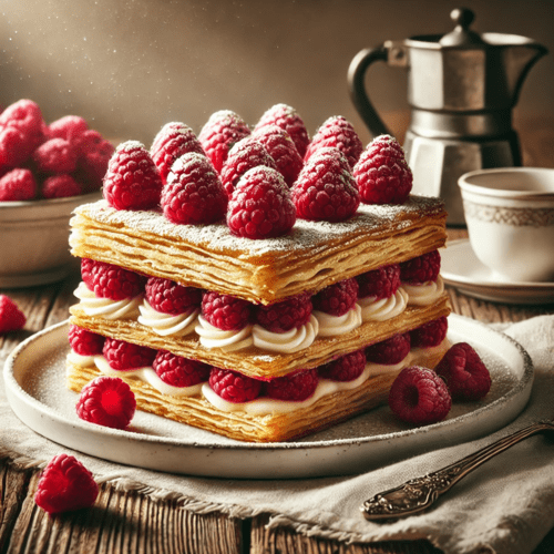 Raspberry Mille-Feuille