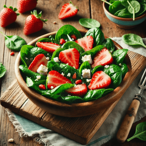 Spinach and Strawberry Salad
