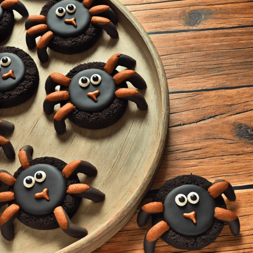 Spooky Spider Cookies