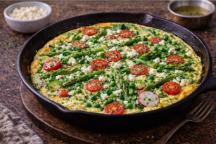 Spring Vegetable Frittata