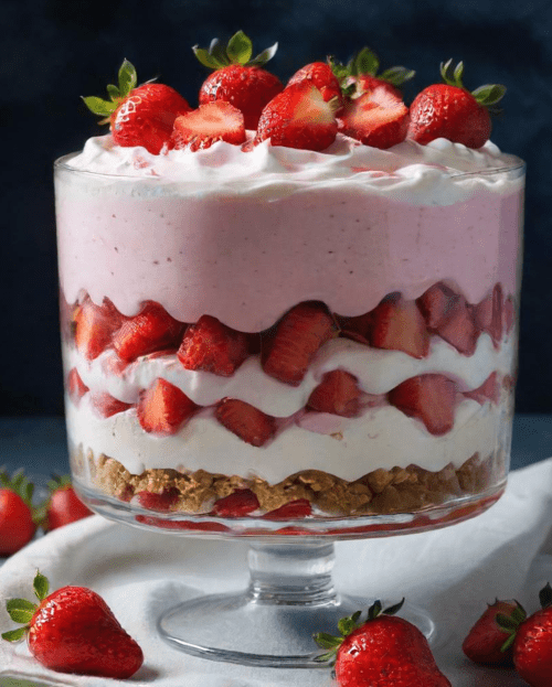 Strawberry Rhubarb Parfaits