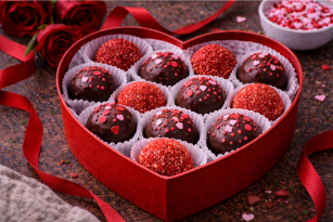 Valentine's Day Chocolate Truffles