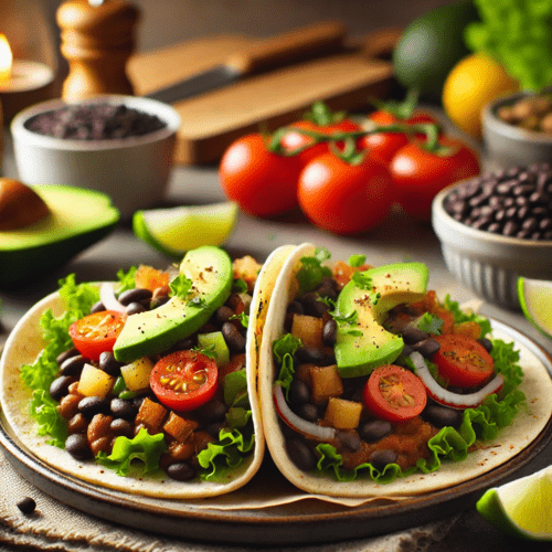 Vegan Black Bean Tacos