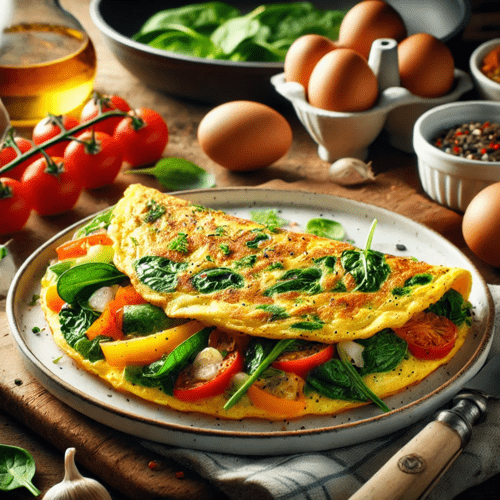 Vegetable Omelette