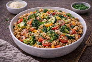 Whole Wheat Pasta with Vegetables